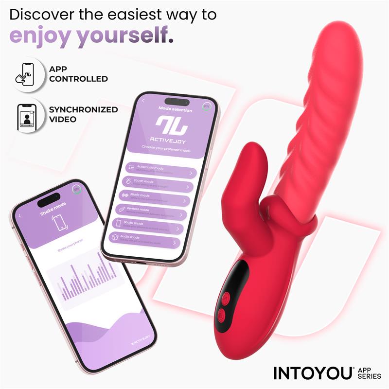 Tingly Waving Vibrator & Finger w/App Clave 30 — zdjęcie 2