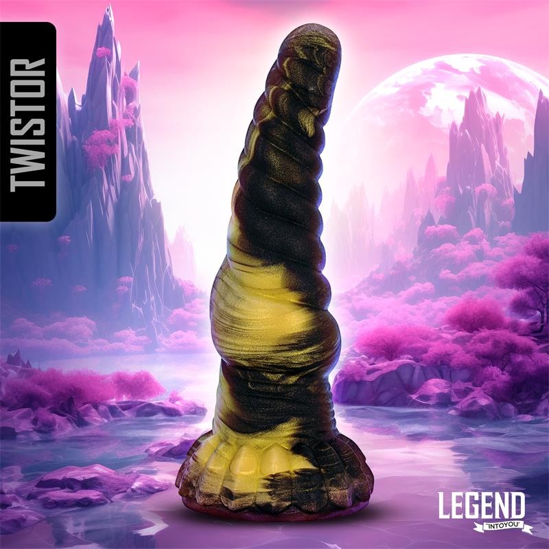 Twistor Beast Silicone Dildo 17,6 cm,