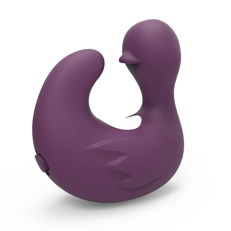 Swamson Stimulator Duckling Thimble USB Silicone Violet — zdjęcie 2
