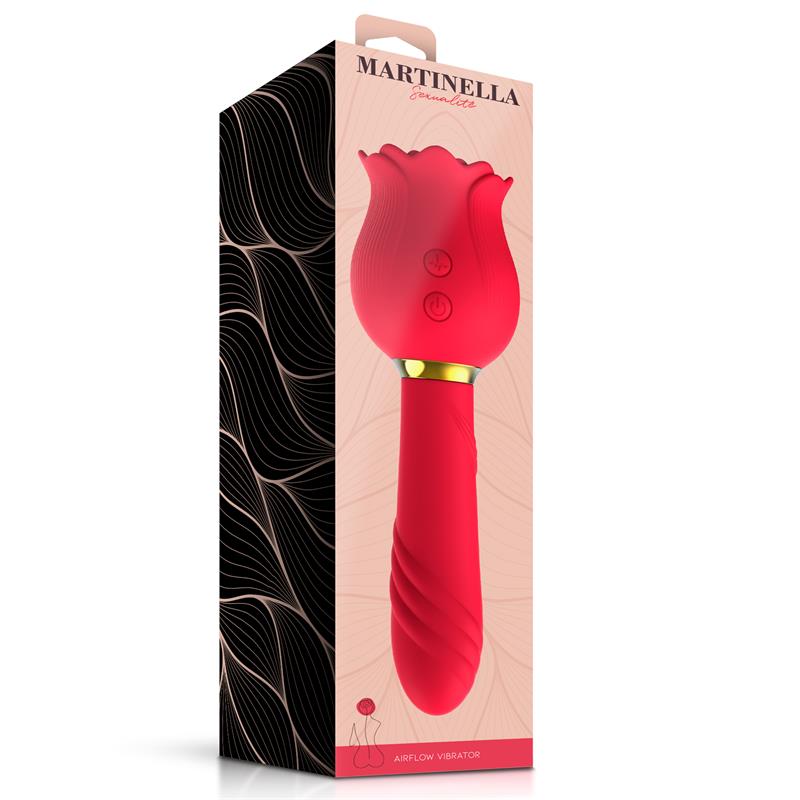 Rose with Suction and Vibe 2 in 1 — zdjęcie 2