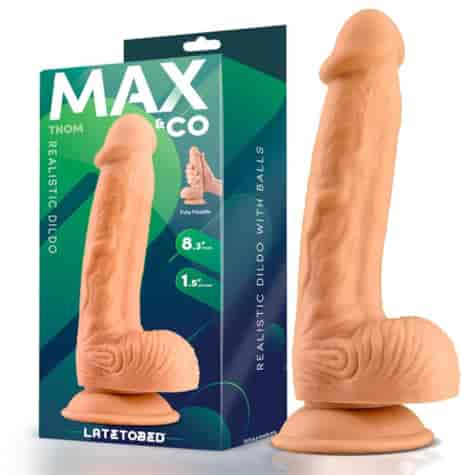 Thom Realistic Dildo 8.3 Balls and Suction Cup C50