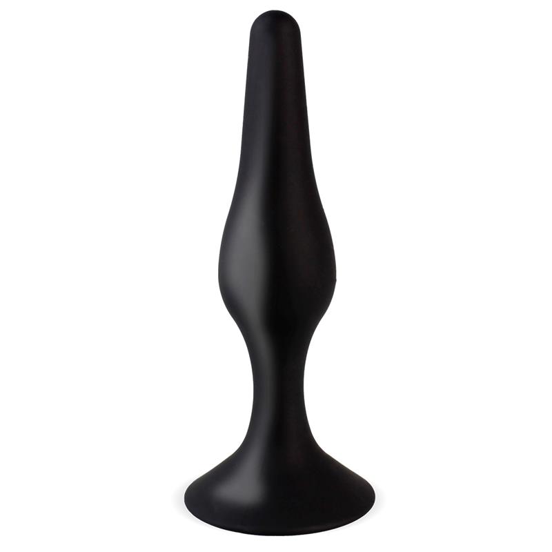 Trophy Anal Plug 11 cm Silicone Black — zdjęcie 2