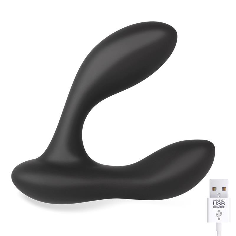 Brett Prostate Massager Remote Control USB Liquid Silicone — zdjęcie 2