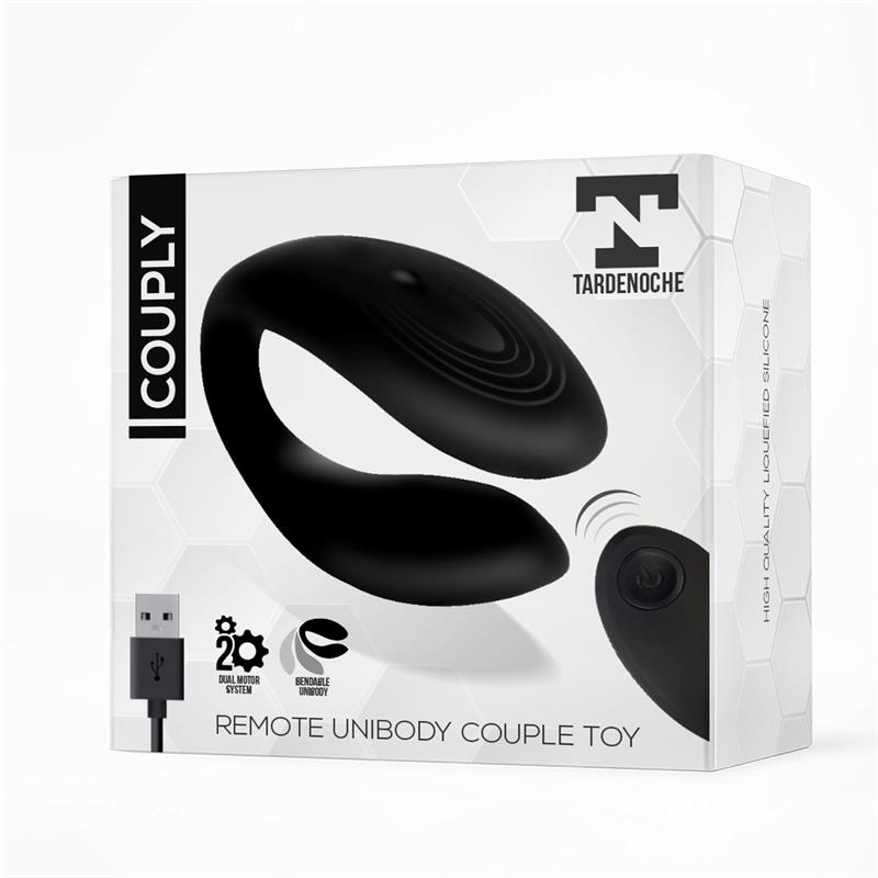 Couply Couple Toy with Remote Control USB Unibody Liquid Silicone — zdjęcie 2