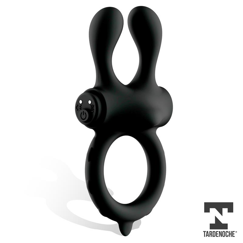 Earzy Vibrating Penis Ring with Remote Control USB Magnetic Silicone — zdjęcie 2