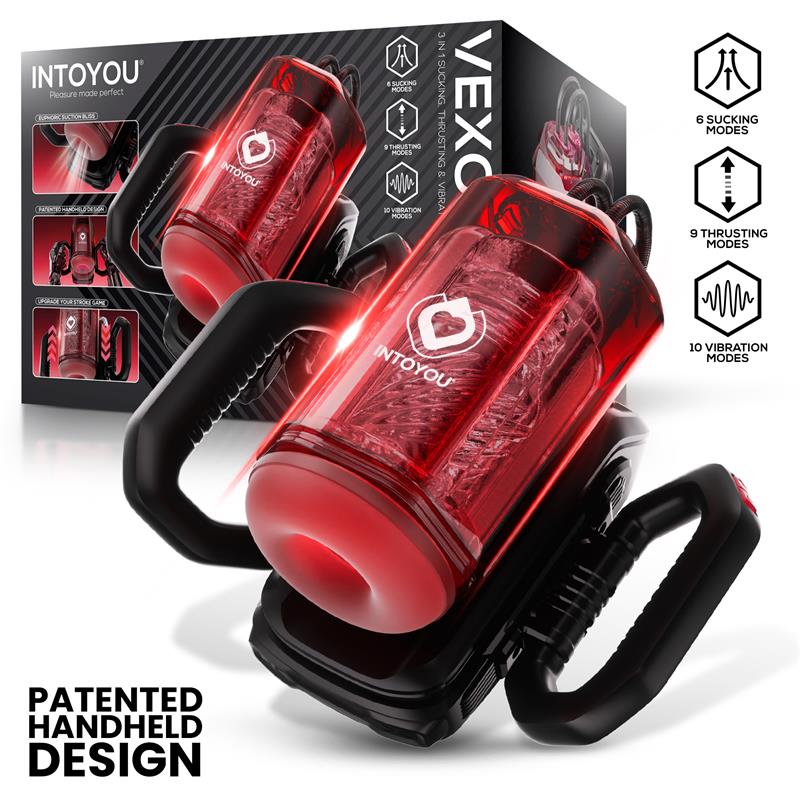 Vexor 3 in 1 Sucking & Thrusting Male Vibrator Cl8 — zdjęcie 2