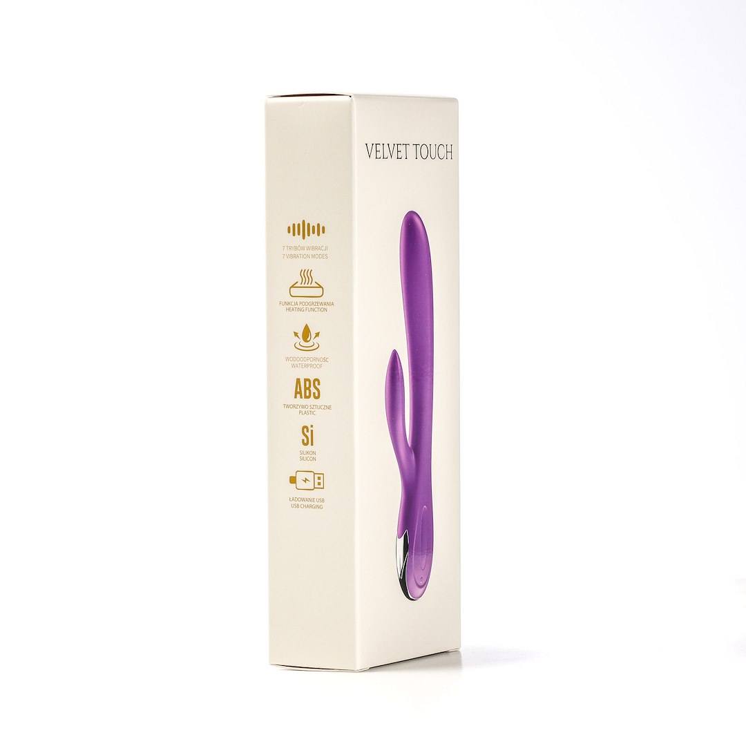 Wibrator Silikonowy Typ Króliczek Ładowany Usb Różowy — zdjęcie 3