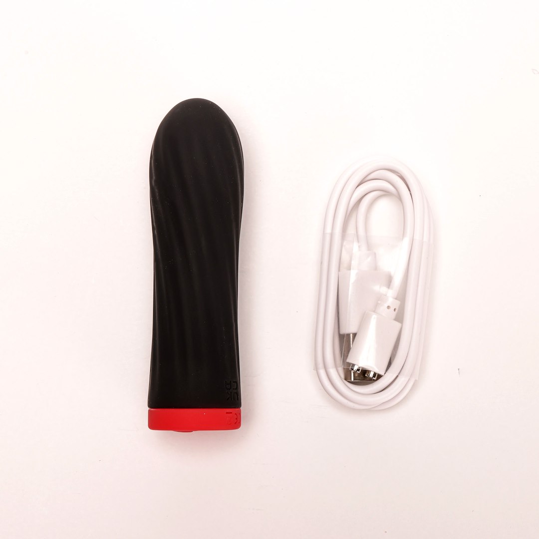 Wibrator Mini Typ Bullet Ładowany Usb Czarny — zdjęcie 3
