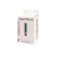 Wibrator Mini Typ Bullet Ładowany Usb Srebrny