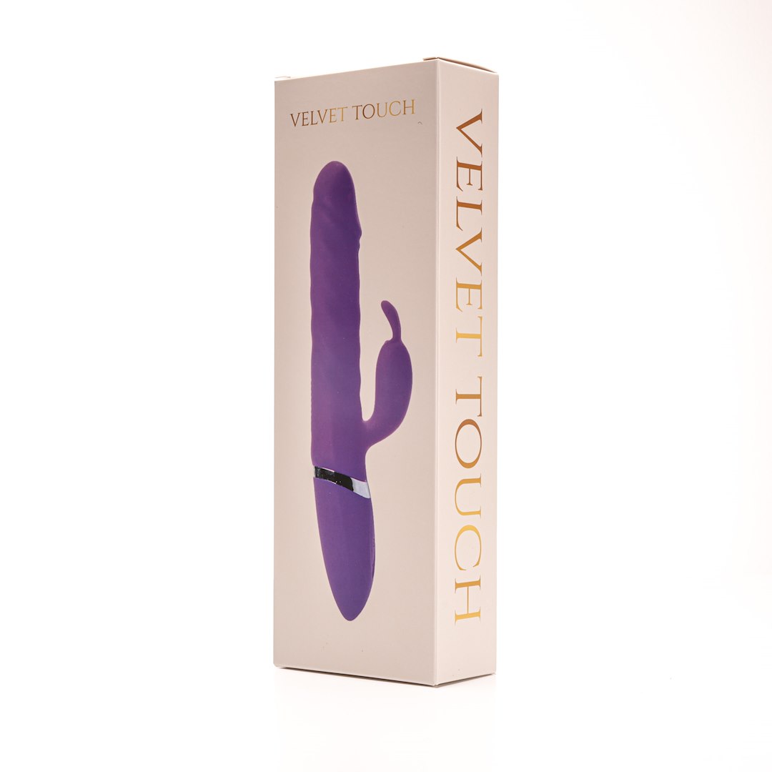 Velvet Touch - Wibrator Silikonowy Typ Króliczek £adowany Usb Fioletowy