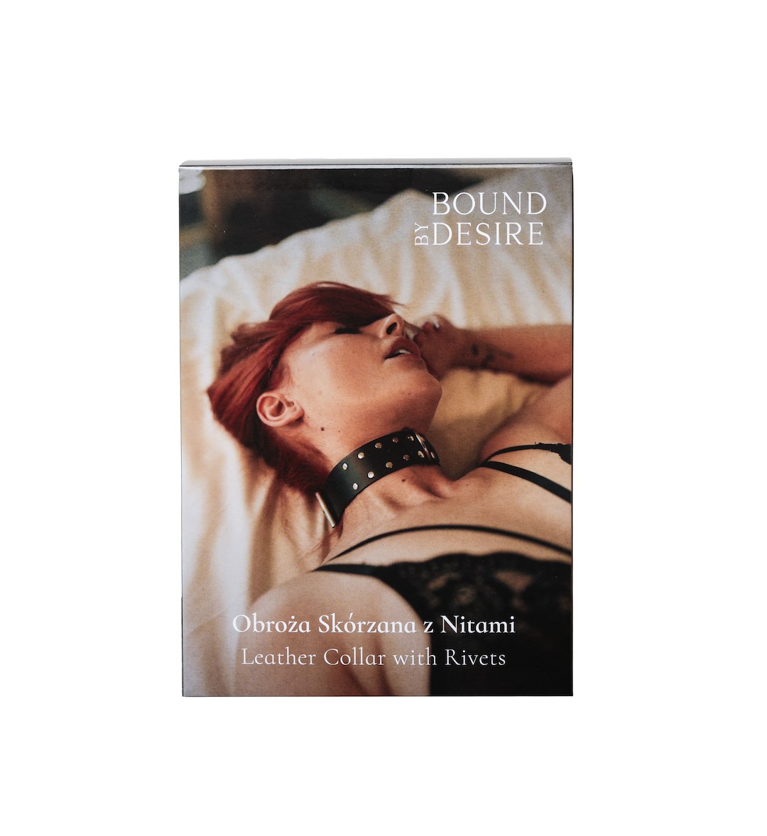 Obroża Skórzana z Nitami — zdjęcie 3