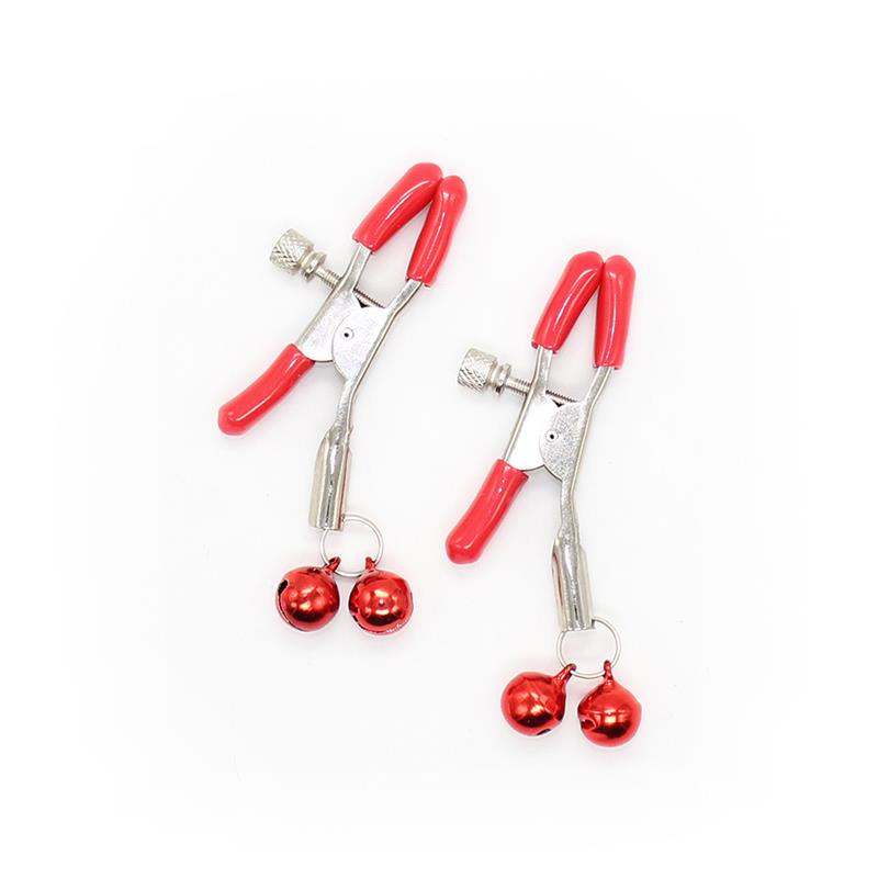 Nipple Clamp with Bell Metal Red — zdjęcie 3
