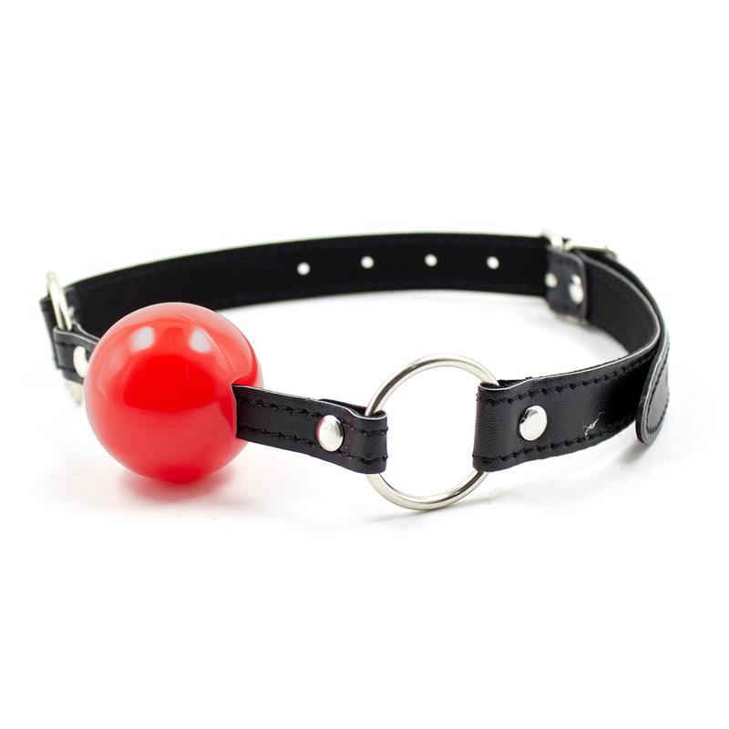 Ball Gag Black/Red — zdjęcie 3