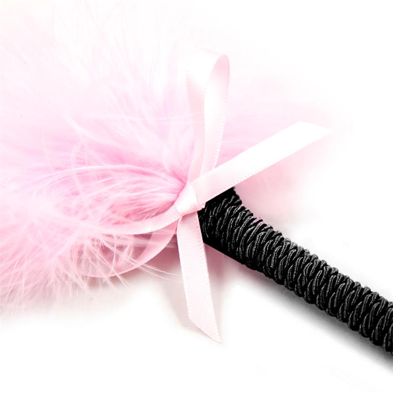 Feather Tickler with Bow 25 cm Pink — zdjęcie 3
