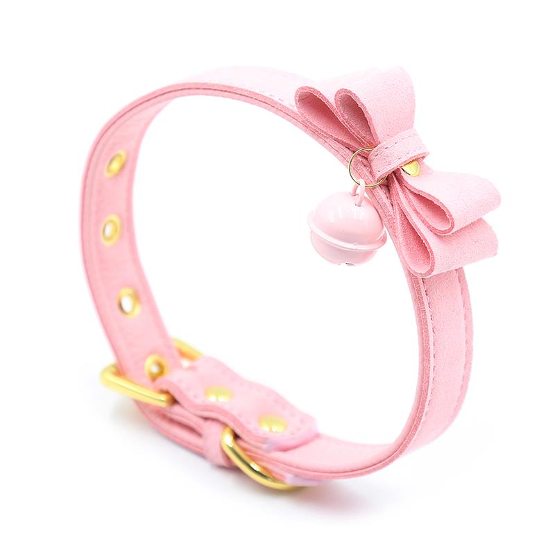 Golden Kitty Cat Collar with Bell — zdjęcie 3