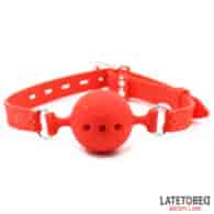 Breathable Silicone Ball Gag S - 4 cm