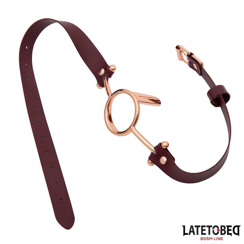 Leather O Ring Gag — zdjęcie 3