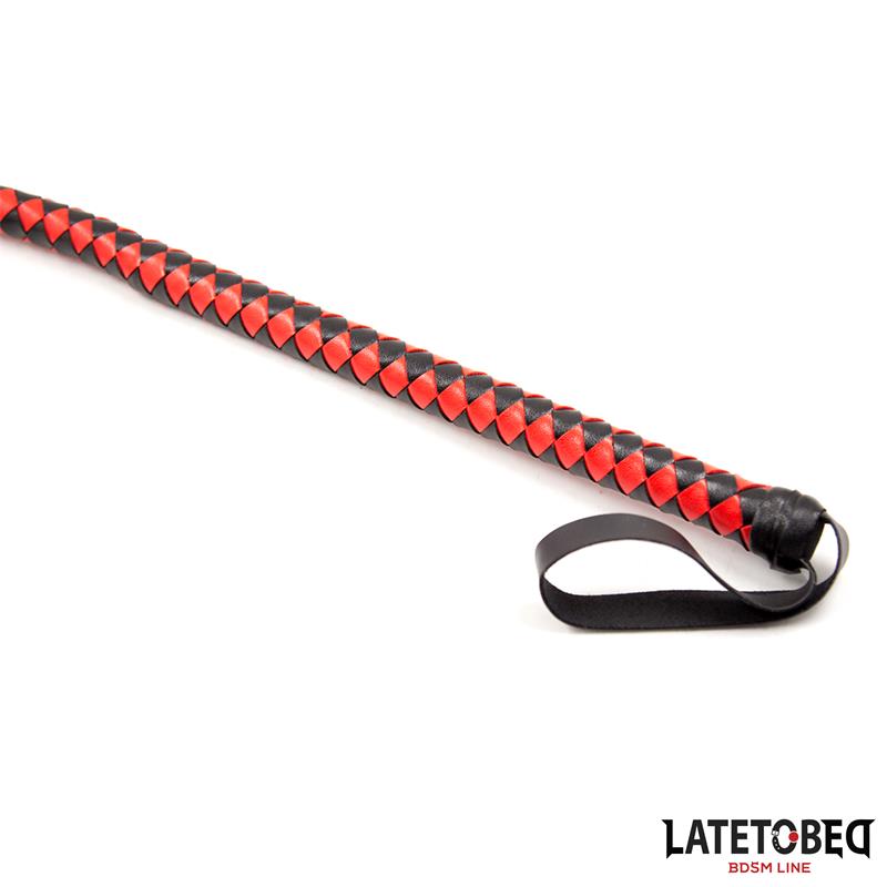 Long  Whip Blacl and Red 210cm — zdjęcie 3