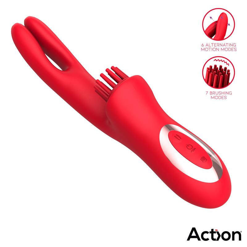 Bilma Vibe with Brushing Clit Stimulator and Alternating Function — zdjęcie 3