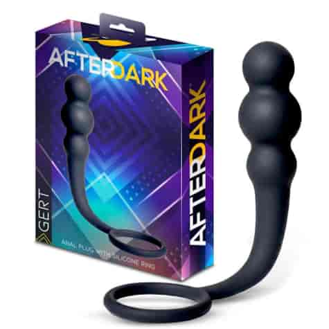 Gert Anal Plug with Silicone Ring