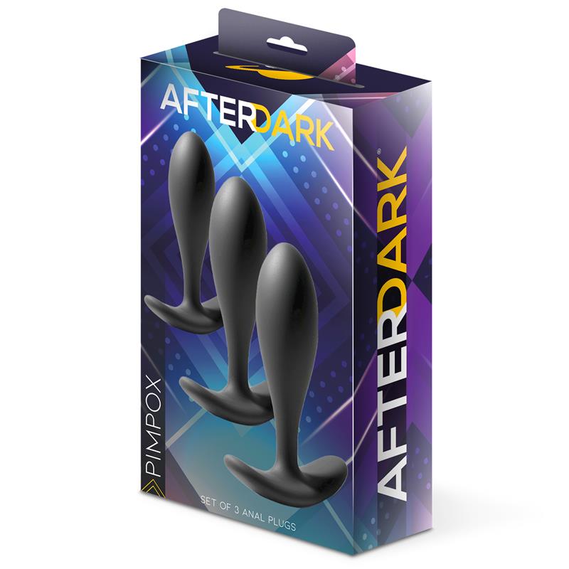 Pimpox Set of 3 Anal Plugs — zdjęcie 3