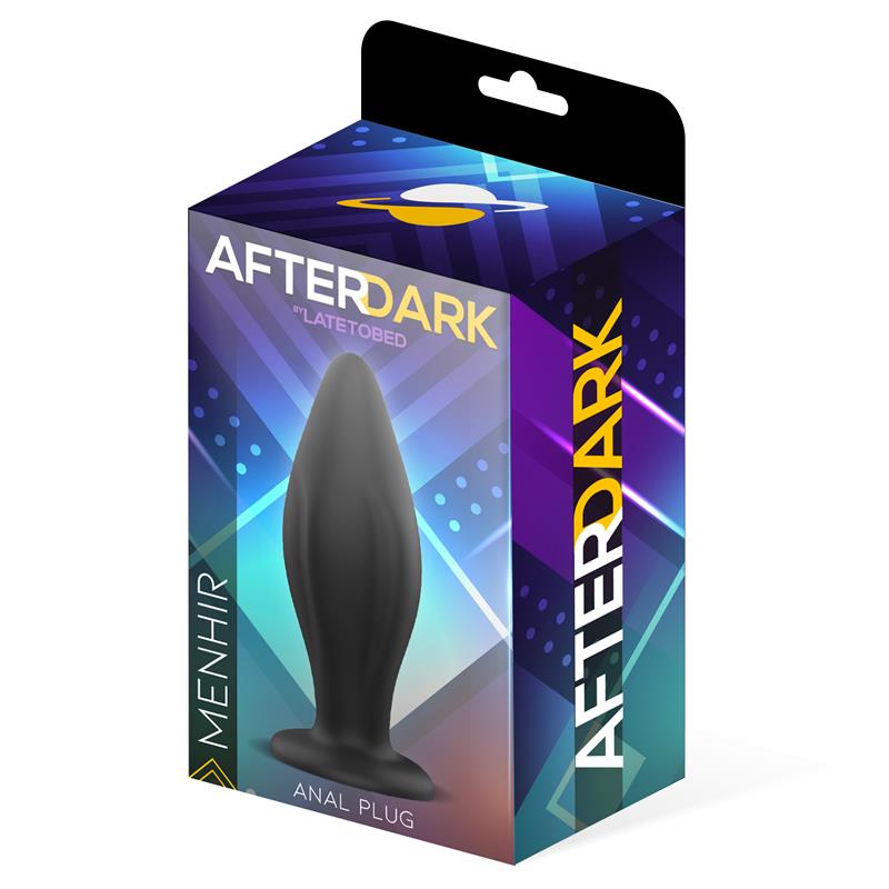 Menhir Butt Plug Silicone 12 cm x 4.5 cm — zdjęcie 3