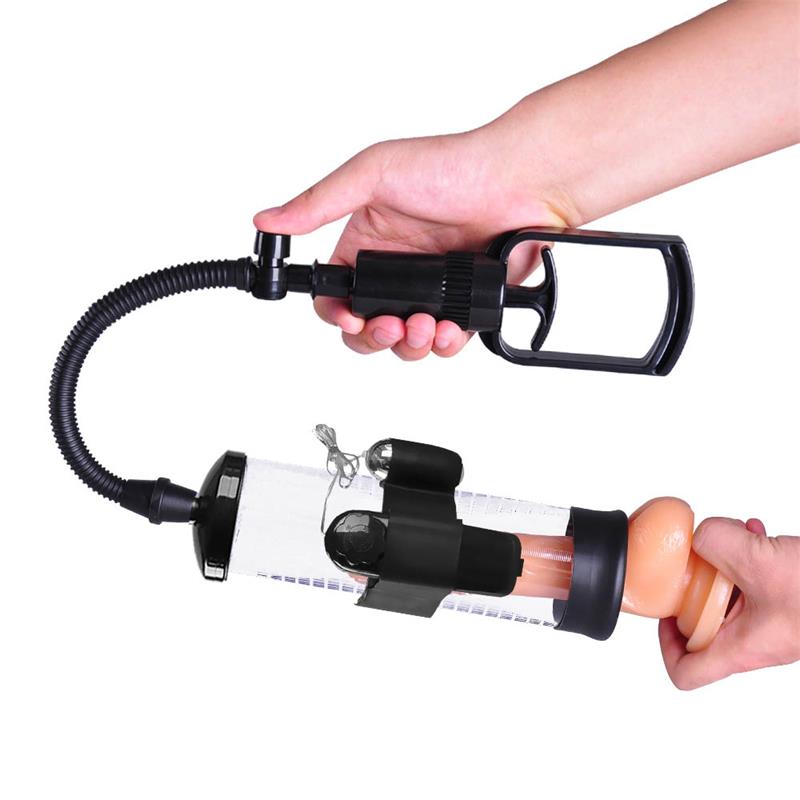 Manual Penis Pump with Vibration Attachment PSX06 — zdjęcie 3
