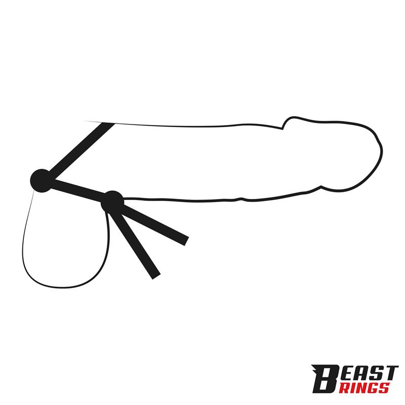 Lasso Adjustable Silicone Cock Ring — zdjęcie 3