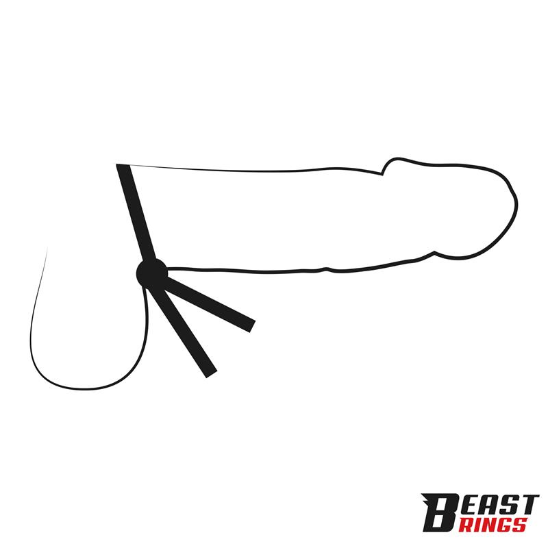Lasso Adjustable Silicone Cock Ring — zdjęcie 3