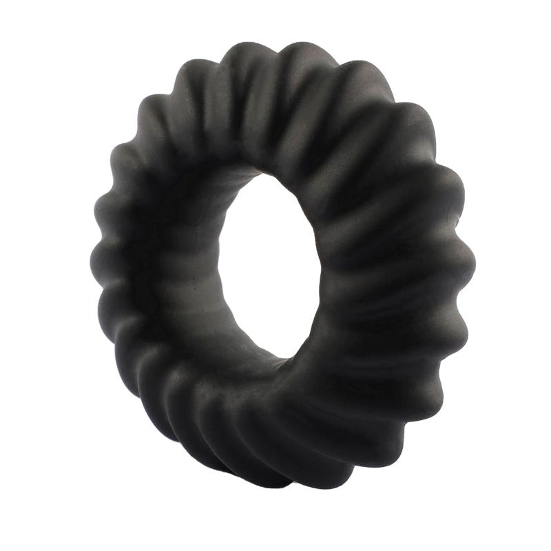 Penis Ring Sawtooth Liquid Silicone 25 mm — zdjęcie 3