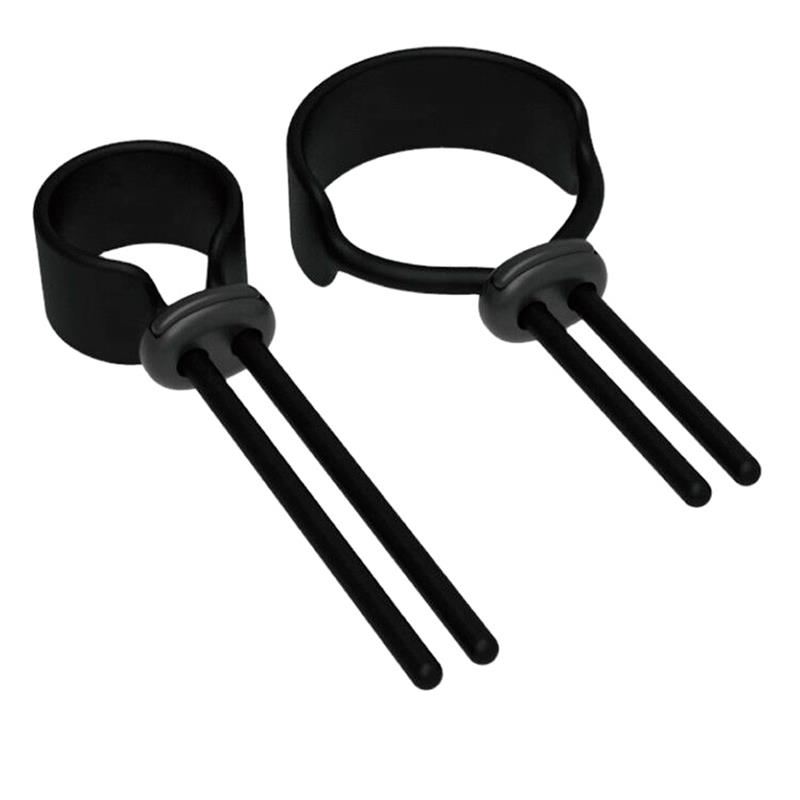 Adjustable Wider Arrest Silicone Cock Ring — zdjęcie 3