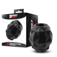 Penis Ring and Stroker Liquid Silicone 25 mm