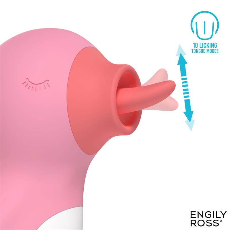 Quacky Massager with Licking Tongue — zdjęcie 3