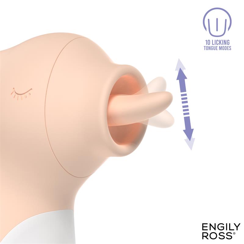 Carotty Massager with Vibration and Licking Tongue — zdjęcie 3