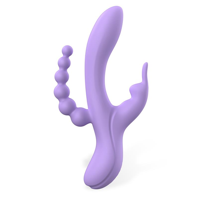 Lindsay Vibe with Anal Chain Liquid Silicone Unibody Flexible 2 Motors — zdjęcie 3