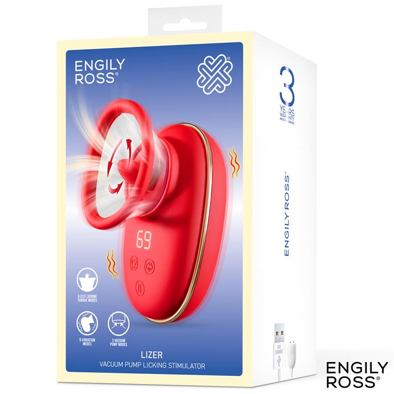 Lizer Stimulator with Licking, Vacuum Pump and Vibration — zdjęcie 3