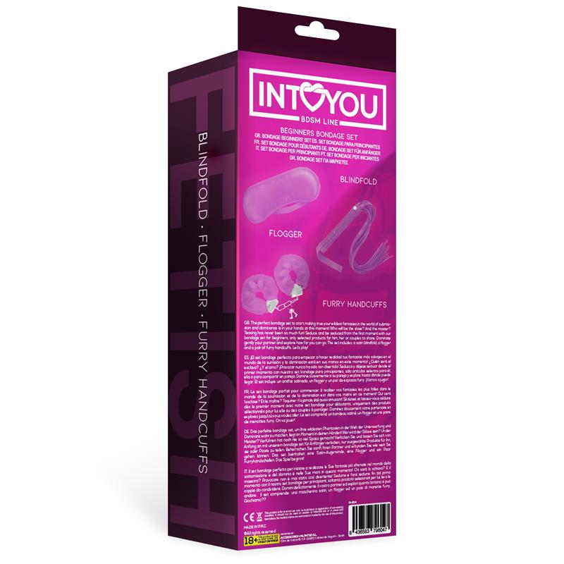 Beginners Bondage Set3 Pieces Purple — zdjęcie 3