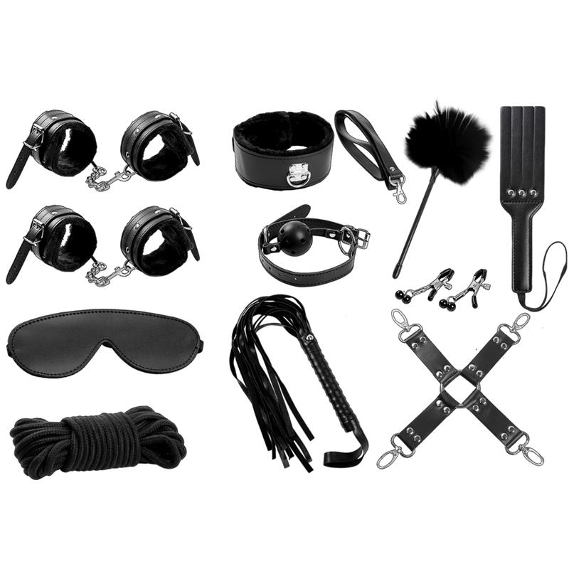 Bondage Set 11 Pieces Black — zdjęcie 6