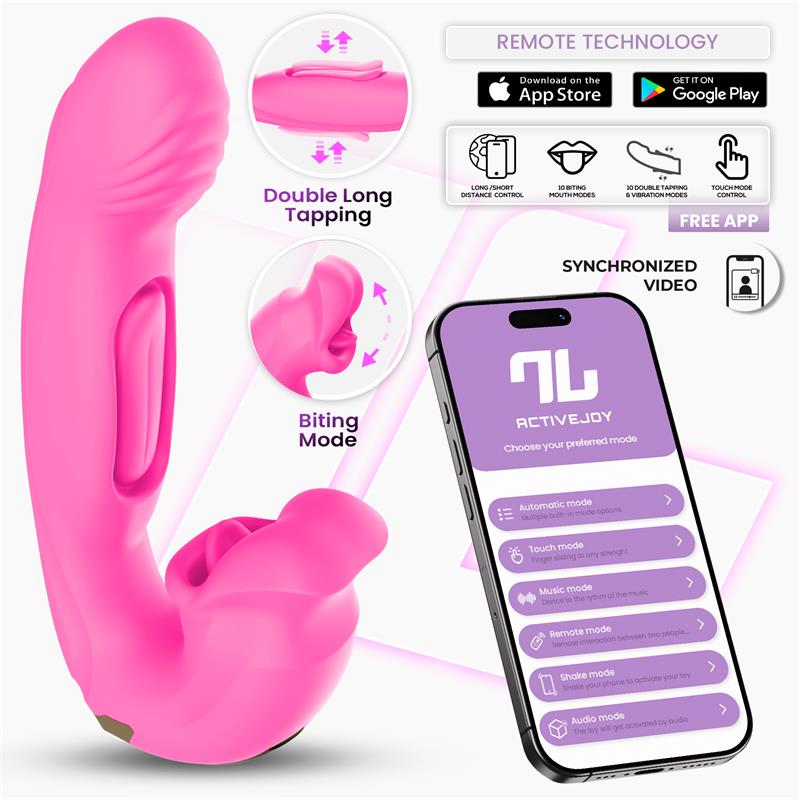 Bimby Biting & Tapping Vibrator App Clave 27 — zdjęcie 3