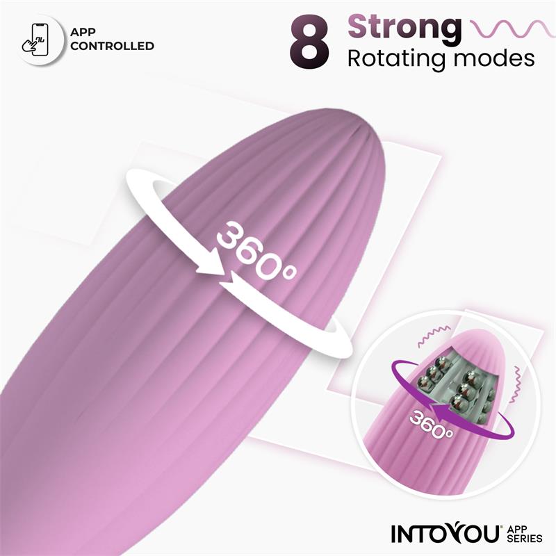 Vibrating Egg with Rotating Beads and APP USB — zdjęcie 3