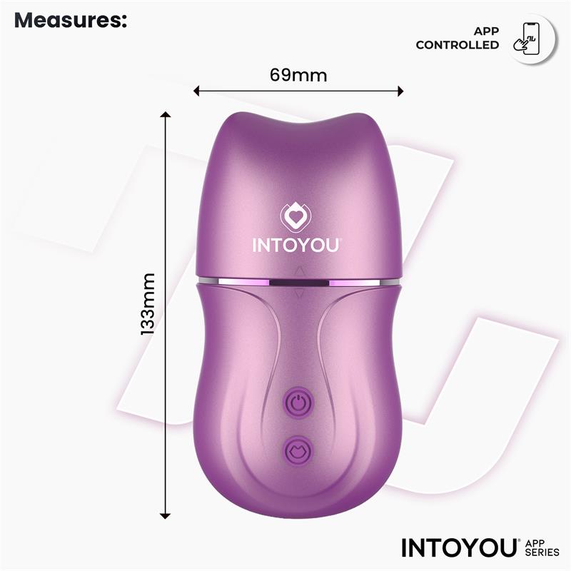 Suvi Stimulator with Licking, Biting, Suction and Vibration USB-C with APP — zdjęcie 7