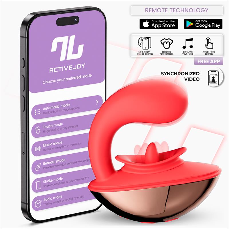 Rondy Vibrating Licking Tongue Stimulator App Cl21 — zdjęcie 3