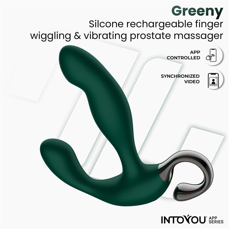 Greeny Prostate Massager with Finger Wiggling and App — zdjęcie 3