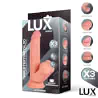 Bernd Triple Texture Dildo w/Swing Balls 9,2 Cl,10