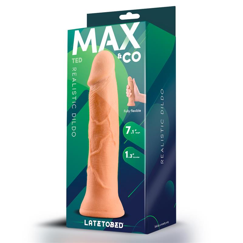 Ted Realistic Dildo 7.1 Flesh — zdjęcie 3
