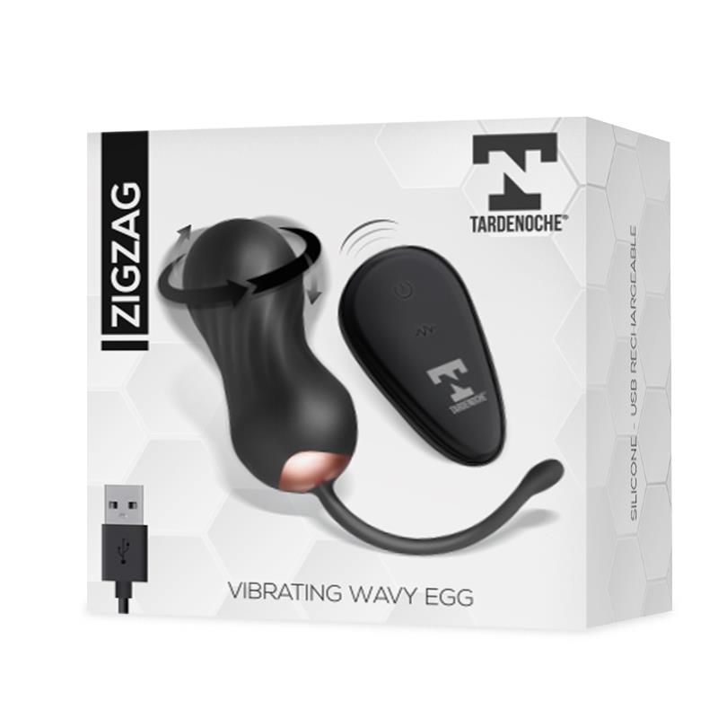 Zigzag Vibrating and Zigzagging Egg with Remote Control — zdjęcie 3