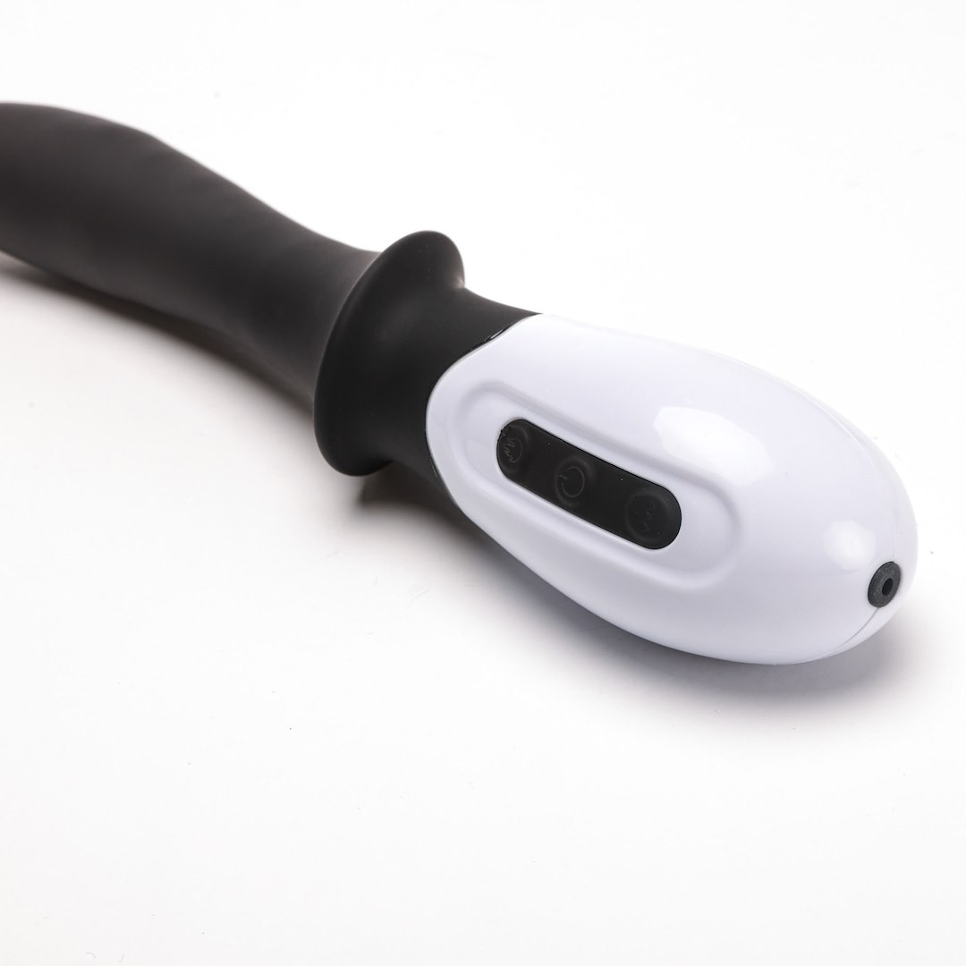 Wibrator Silikonowy Stymulacja Punktu G Ładowany Usb Czarny — zdjęcie 4