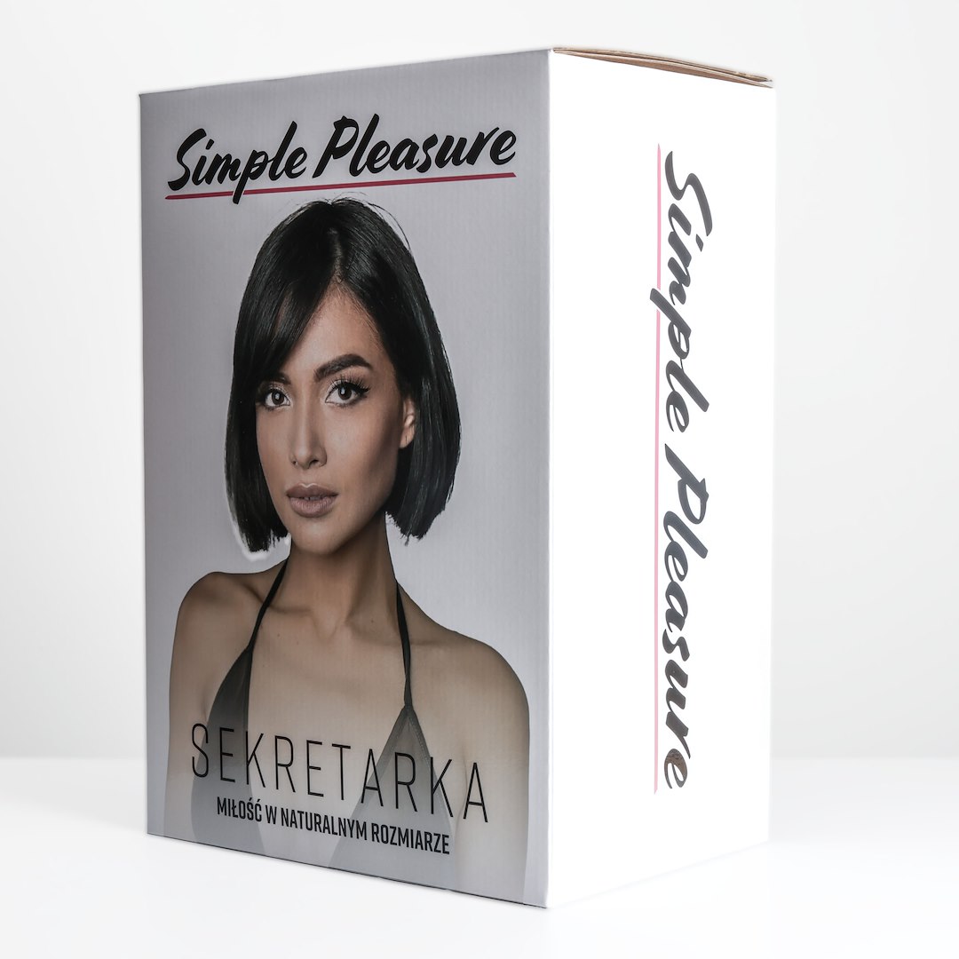 Simple Pleasure - Lalka Dmuchana Damska  Z Wibracj¹ Sekretarka
