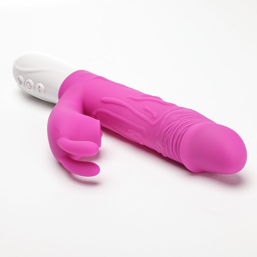 Wibrator Silikonowy Typ Króliczek Ładowany Usb Fioletowy — zdjęcie 4