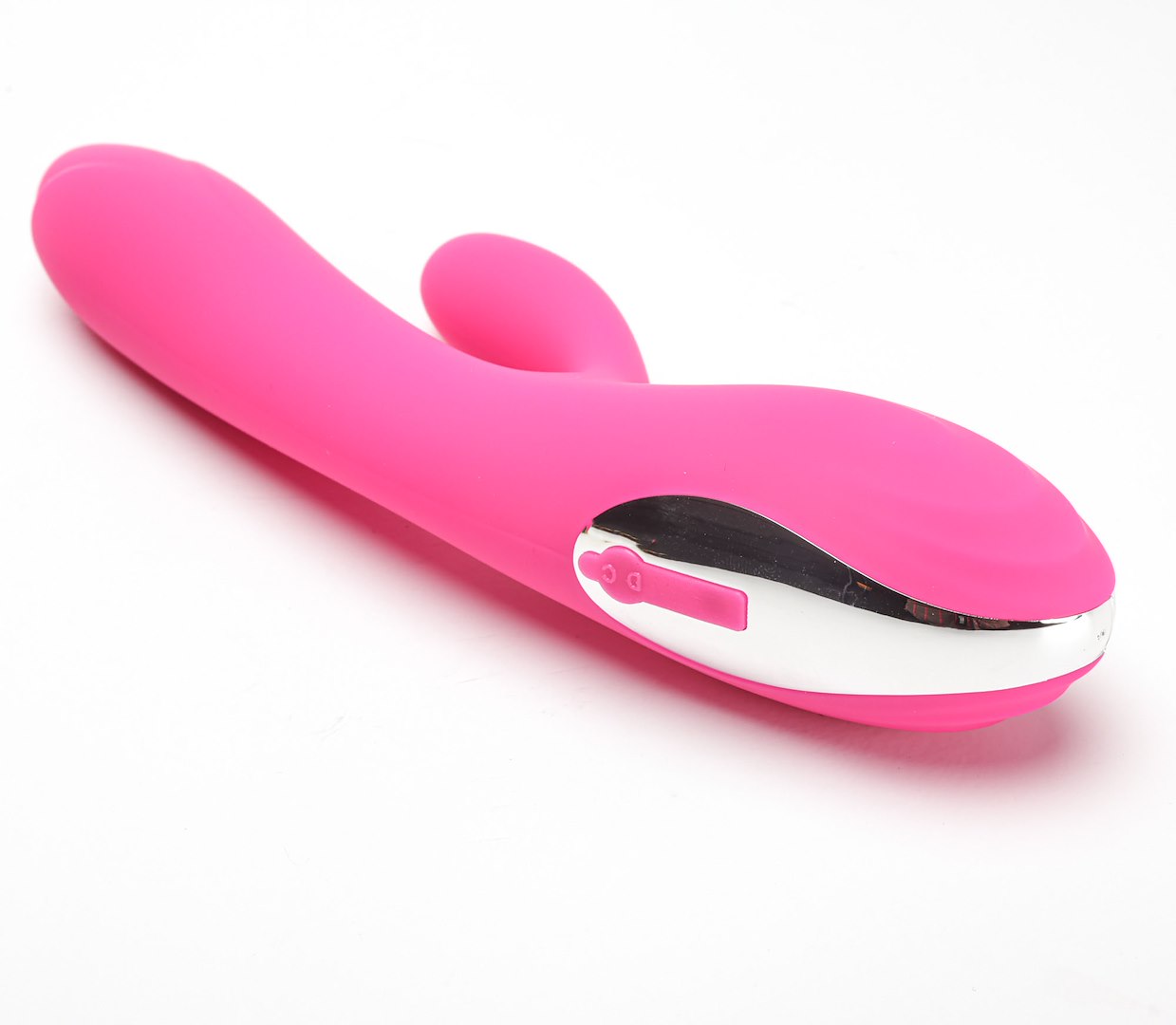 Wibrator Silikonowy Typ Króliczek Ładowany Usb Różowy — zdjęcie 4